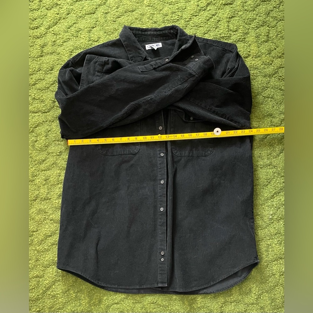 Vintage Cherokee Black Corduroy Shirt - Picture 7 of 9